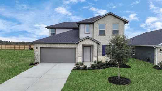 New construction Single-Family house 19653 Montgomery Ridge Way, Montgomery, TX 77356 Cascade- photo 0