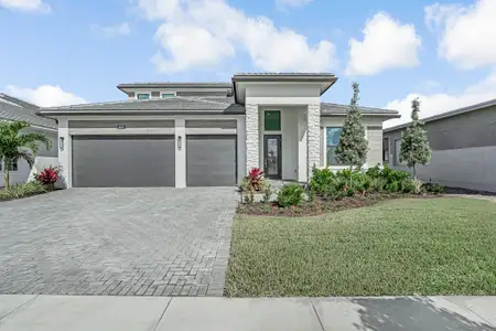 New construction Single-Family house 14015 Bastille St, Palm Beach Gardens, FL 33412 plan Priscilla - image