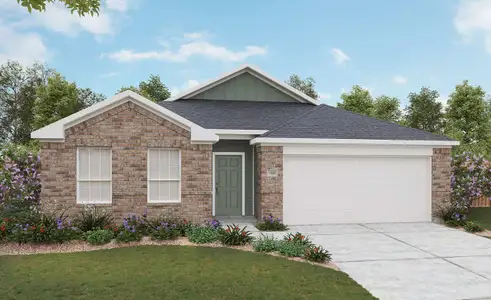 New construction Single-Family house 226 Bellie Ln, Kyle, TX 78640 plan Kimbell - image