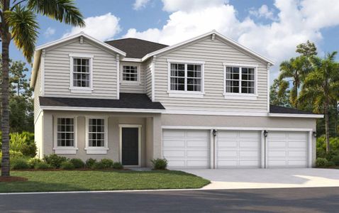 New construction Single-Family house 12891 Trovita Dr, Grand Island, FL 32735 plan The Chester - image