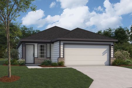 New construction Single-Family house 120 Flying Tigers Trail, Jarrell, TX 76537 Magnolia- photo 0