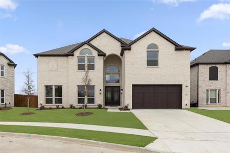 New construction Single-Family house 6513 Everest Dr, Aubrey, TX 76227 Brentwood 3F (w/Media)- photo 1 1