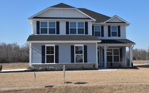 New construction Single-Family house 168 Poker House Rd, Grimesland, NC 27837 plan 2628 - image