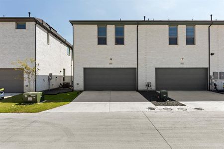 New construction Townhouse house 2524 Campden Mews, Allen, TX 75013 plan Larson - image