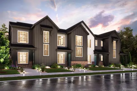 New construction Townhouse house 532 Luton Dr, Castle Pines, CO 80108 - image