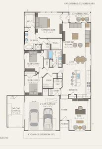 Pulte Homes, Sheldon floor plan