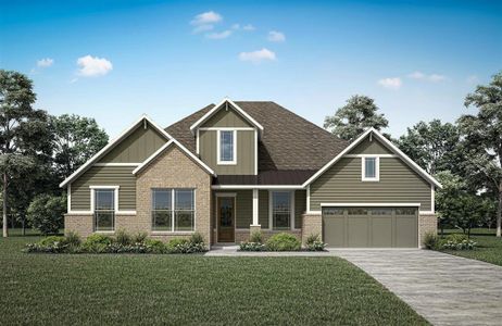 New construction Single-Family house 7914 River Bluet Place, Fulshear, TX 77441 Granbury- photo 0