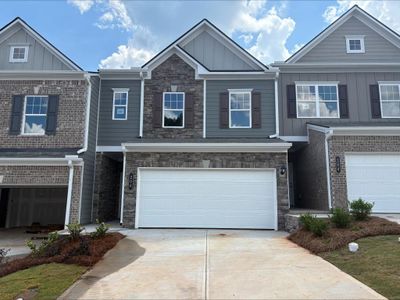 New construction Townhouse house 206 Bastian Dr, Unit 107, Villa Rica, GA 30180 plan The Norwood II - image