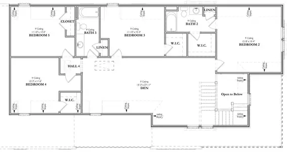 New construction Single-Family house 100 Saddlewalk Dr, Spring Hill, TN 37174 plan The Cantor Executive 4 B - image