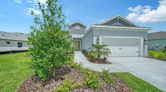 New construction Single-Family house 14406 Skipping Stone Lp, Parrish, FL 34219 plan Harvest 3 - image