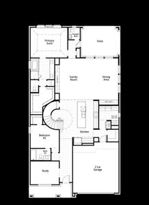 New construction Single-Family house 112 High Rock Pass, Kyle, TX 78640 plan Hanford - image