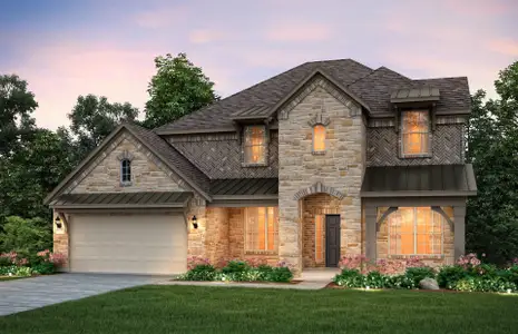 New construction Single-Family house 2917 Wind River Trl, Leander, TX 78641 plan Lawson - image