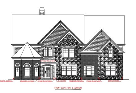 New construction Single-Family house Newnan, GA 30265 plan Jordan B-D - image