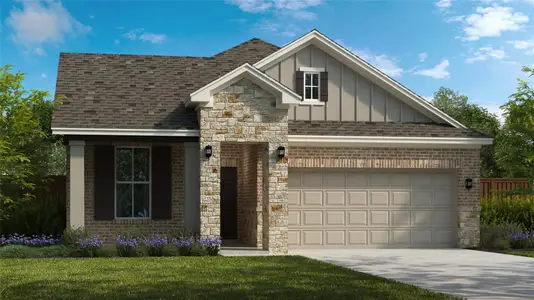New construction Single-Family house 4741 Pleasant Pl, Round Rock, TX 78665 plan Lanport - image
