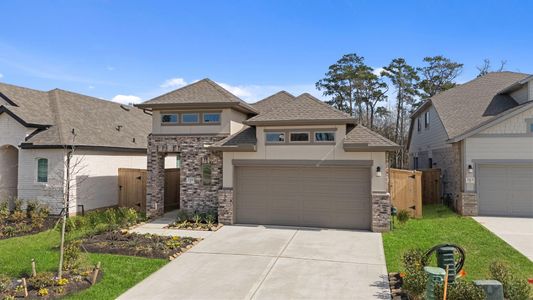 New construction Single-Family house 259 Navasota Narrows Wy, Conroe, TX 77304 plan Elgin - image