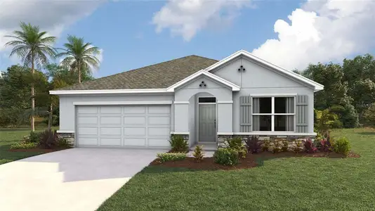 New construction Single-Family house 10416 Turtle Run Rd, Weeki Wachee, FL 34613 - image