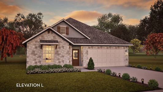 New construction Single-Family house 415 S Hemingway Lp, Liberty Hill, TX 78642 plan Glenwood - image