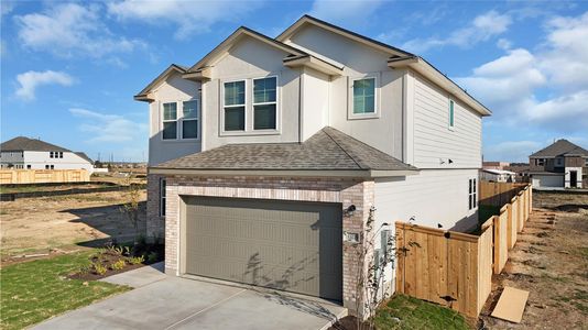 New construction Single-Family house 13729 Scarlet Song Dr, Manor, TX 78621 Fiona- photo 2 2