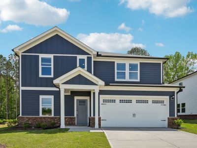 New construction Single-Family house 3805 Rosebush Dr, Zebulon, NC 27597 plan Sherwood - image