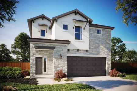 New construction Single-Family house 383 Elephant Island Lp, Kyle, TX 78640 plan Harmony - image