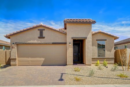 New construction Single-Family house 40015 W Bunker Dr, Maricopa, AZ 85138 Castillo Series - Acacia- photo 1 1