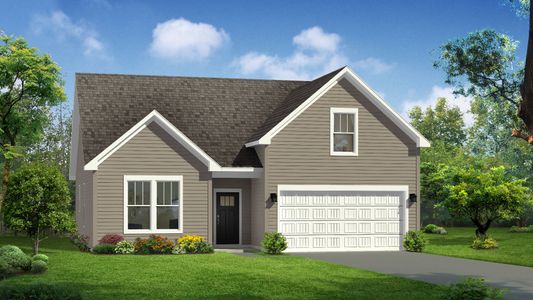 New construction Single-Family house Gray Court, SC 29645 plan Parker - image