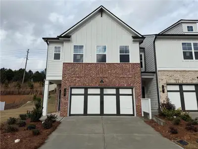 New construction Townhouse house 183 Depot Landing Rd, Auburn, GA 30011 plan Durham - image