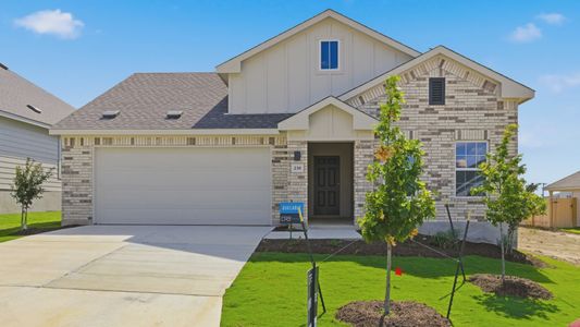 New construction Single-Family house 238 Seattle Slew, Jarrell, TX 76537 plan Meyerson - image