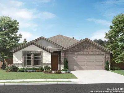 New construction Single-Family house 107 Shelton Pass, Cibolo, TX 78108 Fitzhugh- photo 0