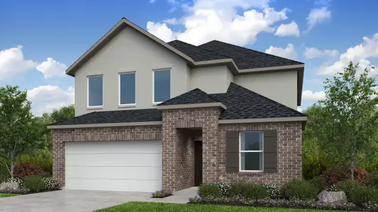 New construction Single-Family house 9507 Magdeburg Ln, Cypress, TX 77433 plan Walnut - image