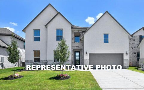 New construction Single-Family house 429 Hollister Dr, Liberty Hill, TX 78642 The Collins- photo 0 0