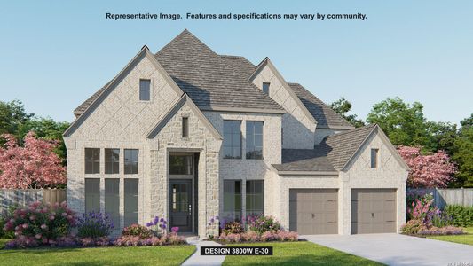 New construction Single-Family house 10319 Redding Bnd, San Antonio, TX 78254 plan 3800W - image