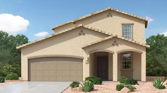 New construction Single-Family house 7079 W Ferntree Ln, Tucson, AZ 85757 plan Julian - image