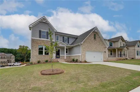 New construction Single-Family house 1112 Brinshire Wy, Locust Grove, GA 30248 plan Lauren II - image