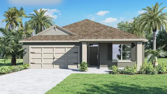 New construction Single-Family house 2531 Sage Valley Wy, Winter Haven, FL 33884 plan Cali - image