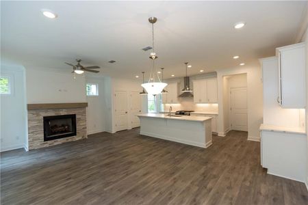 New construction Townhouse house 1434 Casteel Lake Ln, Unit 273, Buford, GA 30518 The Brittany- photo 7 7