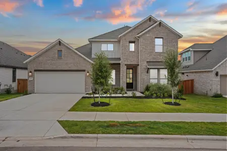 New construction Single-Family house 1417 White Daisy Ln, Andice, TX 78628 plan Willis - image
