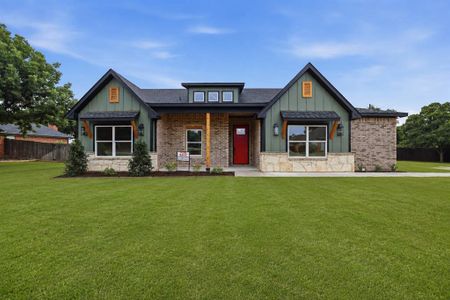 New construction Single-Family house 3201 Walnut Creek Pkwy, Granbury, TX 76049 - image