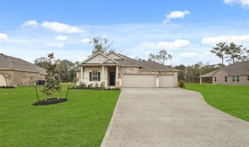 One-story home with 3 bedrooms, 2 baths and 3 car attached garage