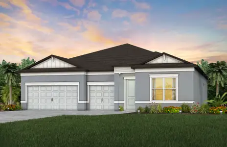 New construction Single-Family house 17063 Canary Trl, Parrish, FL 34219 plan Mahogany - image