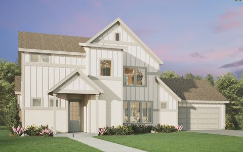 New construction Single-Family house 7820 Skytree Dr, Austin, TX 78744 plan Columbia - image