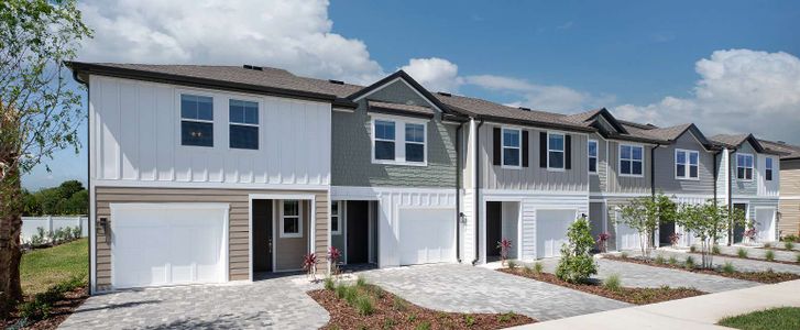 New construction Townhouse house 7264 Deer Valley Cir, Tampa, FL 33635 plan Surf - image