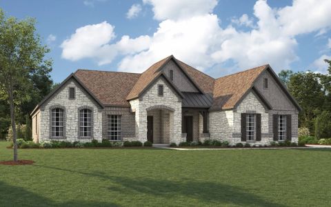New construction Single-Family house 1701 Slate Ct, Van Alstyne, TX 75495 plan Castleberry - image 2