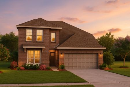 New construction Single-Family house 225 Sandhill Grove Trl, Waller, TX 77484 plan Sequoia II T - image