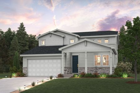 New construction Single-Family house 42561 Kinloch Trl, Elizabeth, CO 80107 plan Tahoe - image