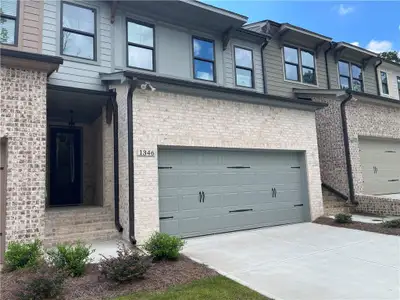 New construction Townhouse house 1346 Lucan Ln, Lawrenceville, GA 30043 plan Darby - image
