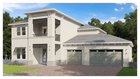 New construction Single-Family house 55 Greenhaven Pl, Ormond Beach, FL 32174 plan Cardinal - image