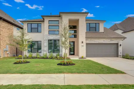 New construction Single-Family house 162 Montecilo Dr, Liberty Hill, TX 78642 plan The Collins - image