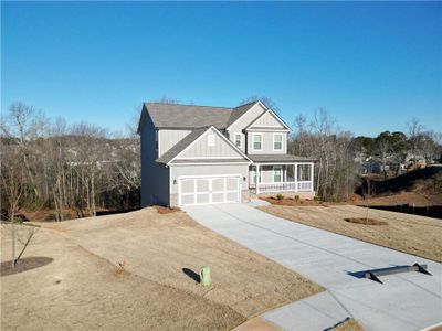 New construction Single-Family house 599 Calgary Downs Dr, Winder, GA 30680 plan The Hunter - image