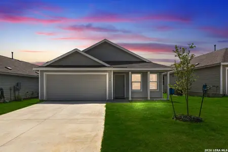 New construction Single-Family house 120 Vista Vw, Floresville, TX 78114 plan Fullerton - image
